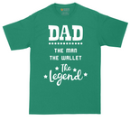 Dad the Man the Wallet the Legend | Mens Tall T-Shirt