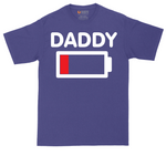 Daddy Low Battery | Mens Tall T-Shirt