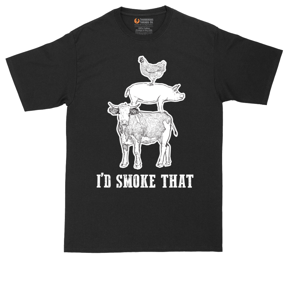 I'd Smoke That_Original Design | Mens Tall T-Shirt