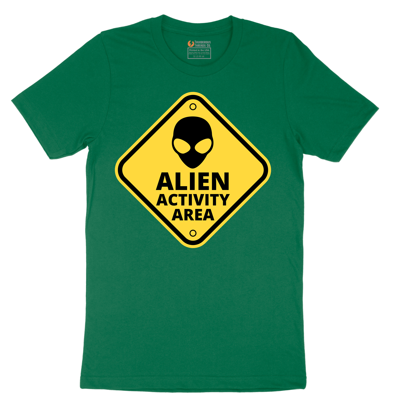Alien Activity Area - Mens T-Shirt - Sizes S - 6XL