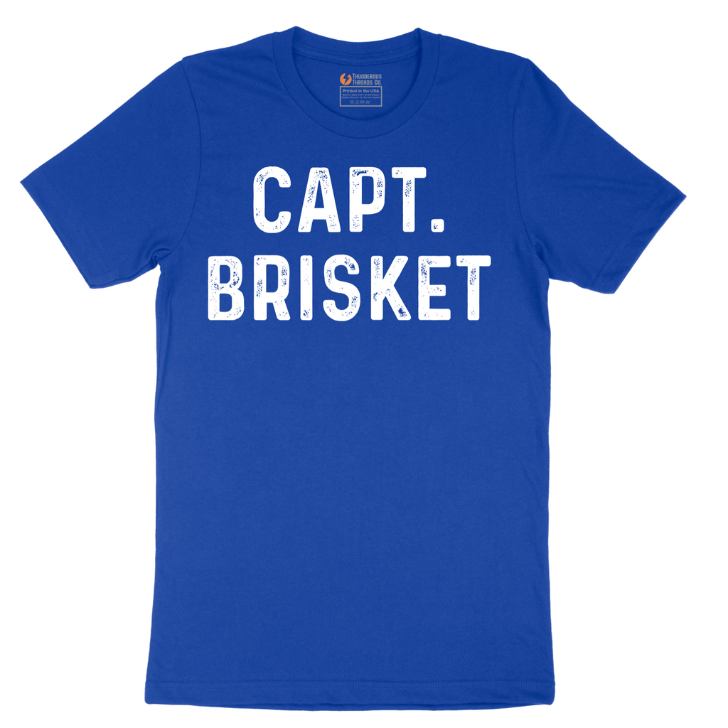 Capt Brisket - Mens T-Shirt - Sizes S - 6XL