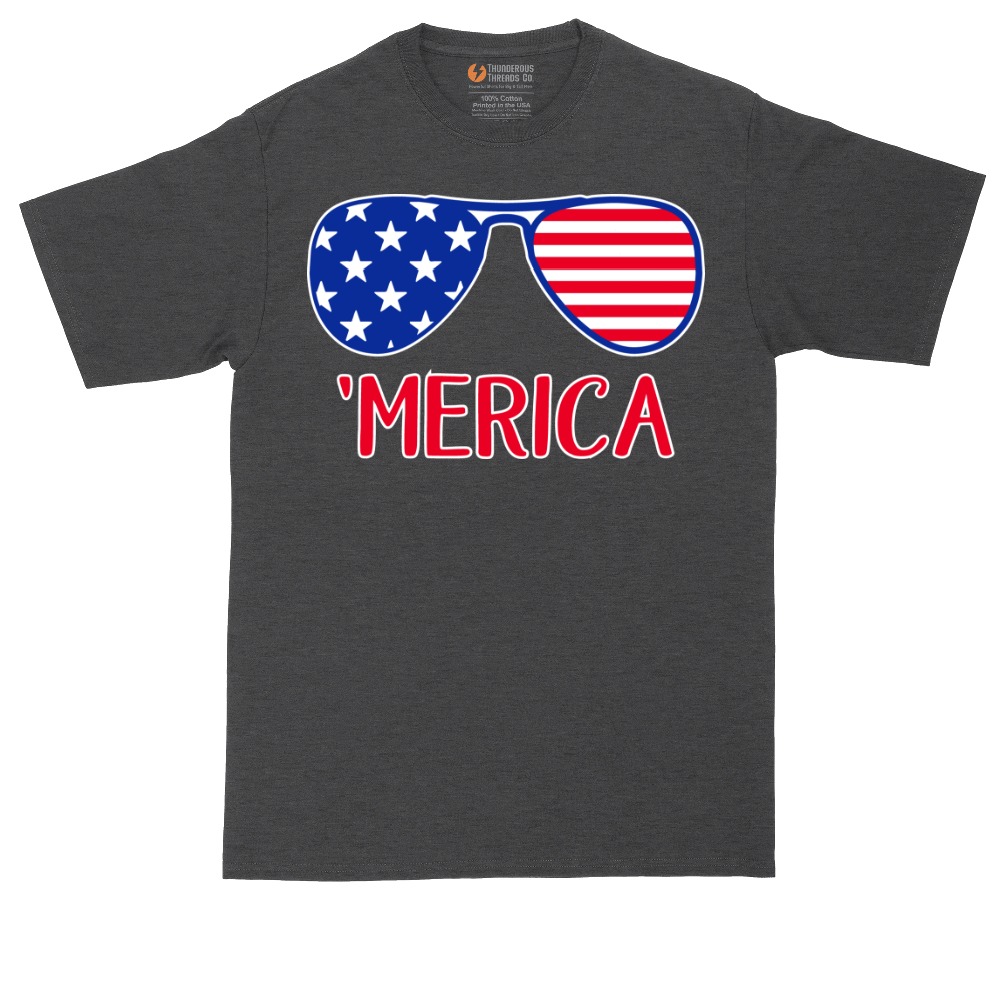 Merica Sunglasses | Mens Tall T-Shirt