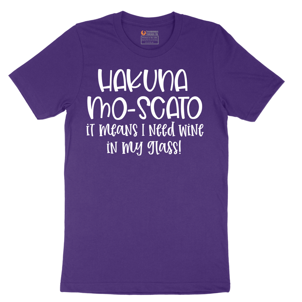 Hakuna Mascoto - Mens T-Shirt - Sizes S - 6XL