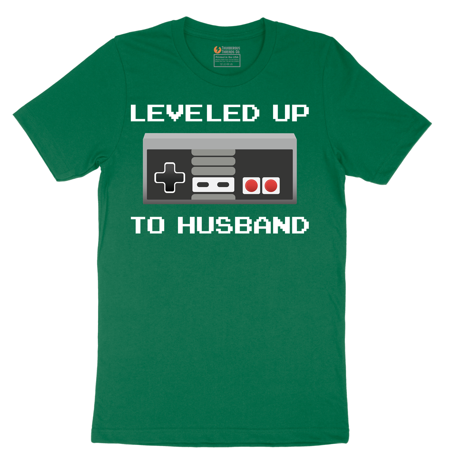 Leveled Up to Husband - Mens T-Shirt - Sizes S - 6XL