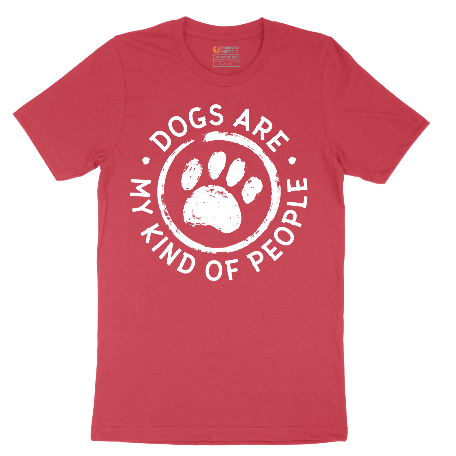 Dogs are My Kind of People - Mens T-Shirt - Sizes S - 6XL