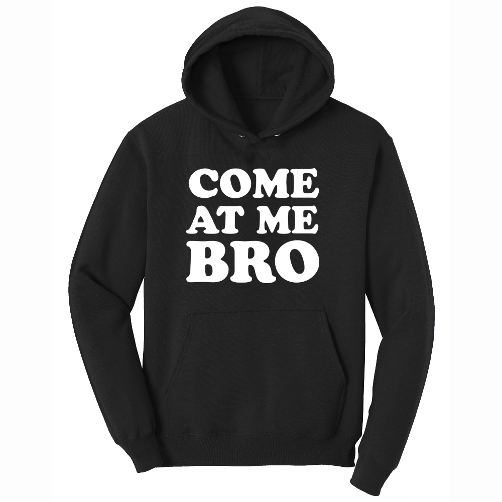 Come At Me - Mens Hooded Sweatshirt - Sizes S - 4XL