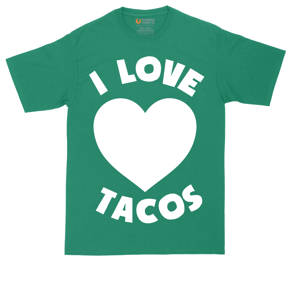 I Love Tacos | Mens Tall T-Shirt