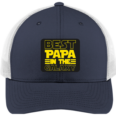 Best PaPa in the Galaxy - 3D Patch Trucker Hat