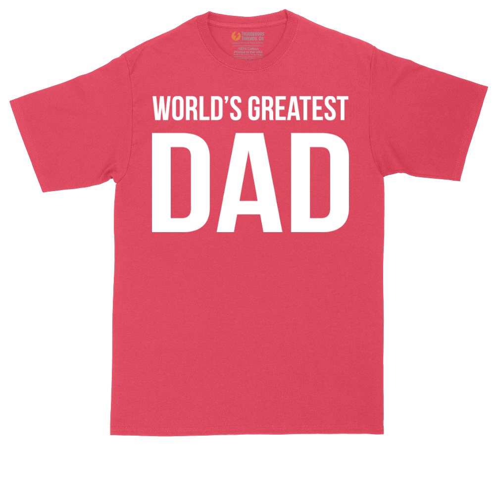 Worlds Greatest Dad | Mens Tall T-Shirt
