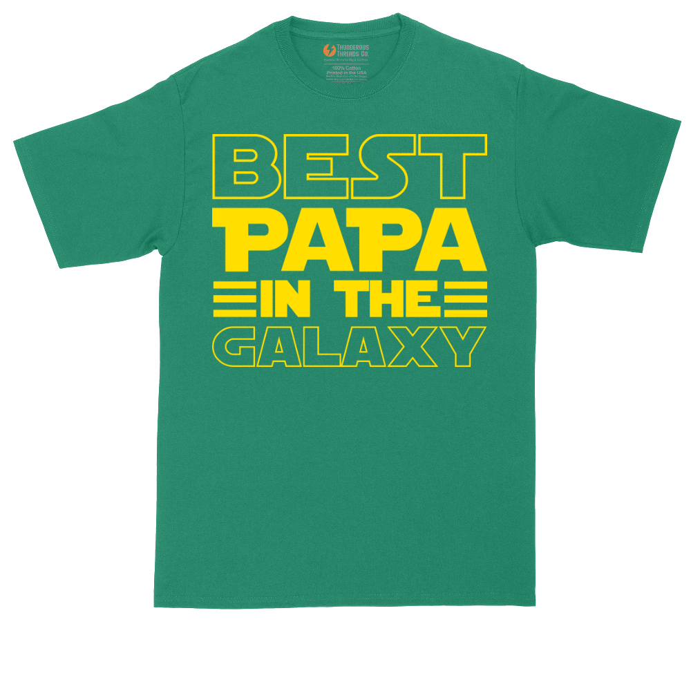 Best Papa in the Galaxy | Mens Tall T-Shirt