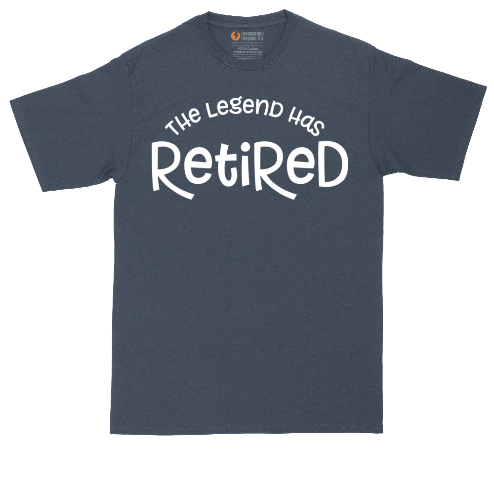 The Legend has Retired Version 3 | Mens Tall T-Shirt