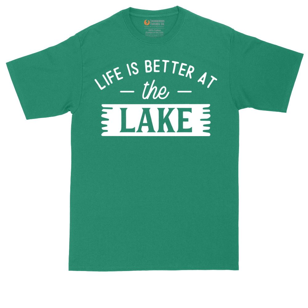 Life is Better at the Lake | Mens Tall T-Shirt