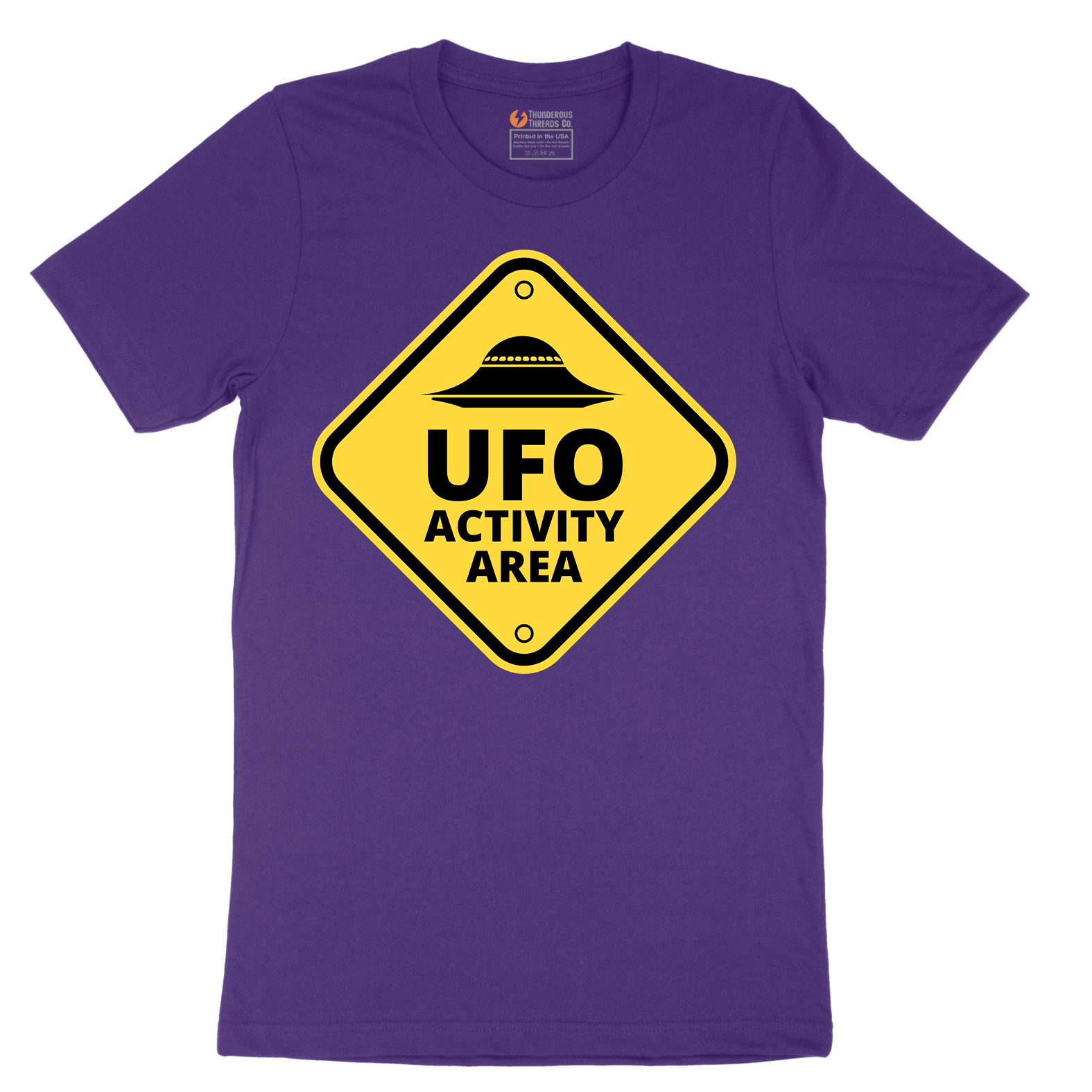 UFO Activity Area - Mens T-Shirt - Sizes S - 6XL