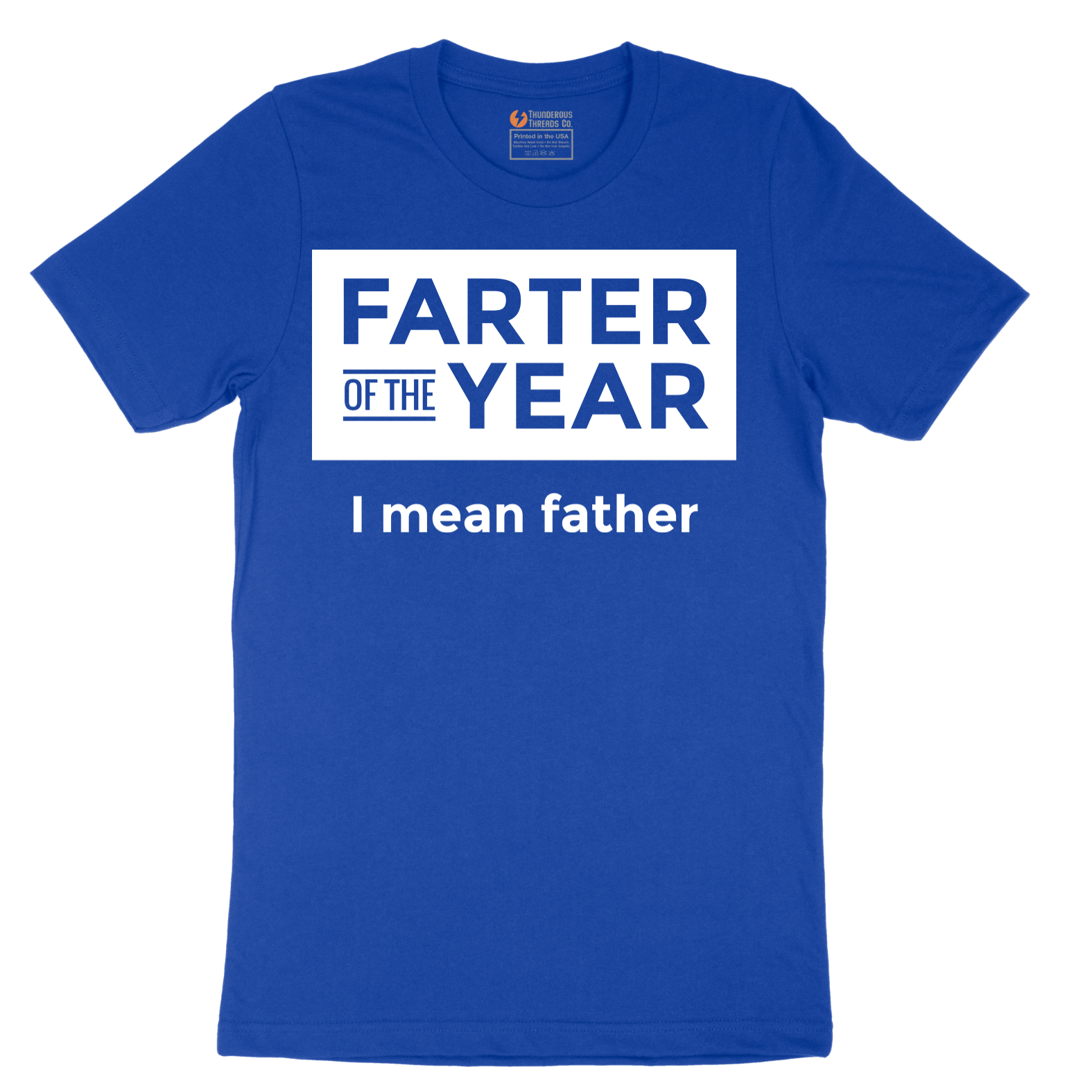 Farter of the Year - Mens T-Shirt - Sizes S - 6XL