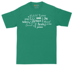 Jesus Subway Art | Mens Tall T-Shirt