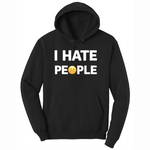 I Hate People - Mens Hooded Sweatshirt - Sizes S - 4XL