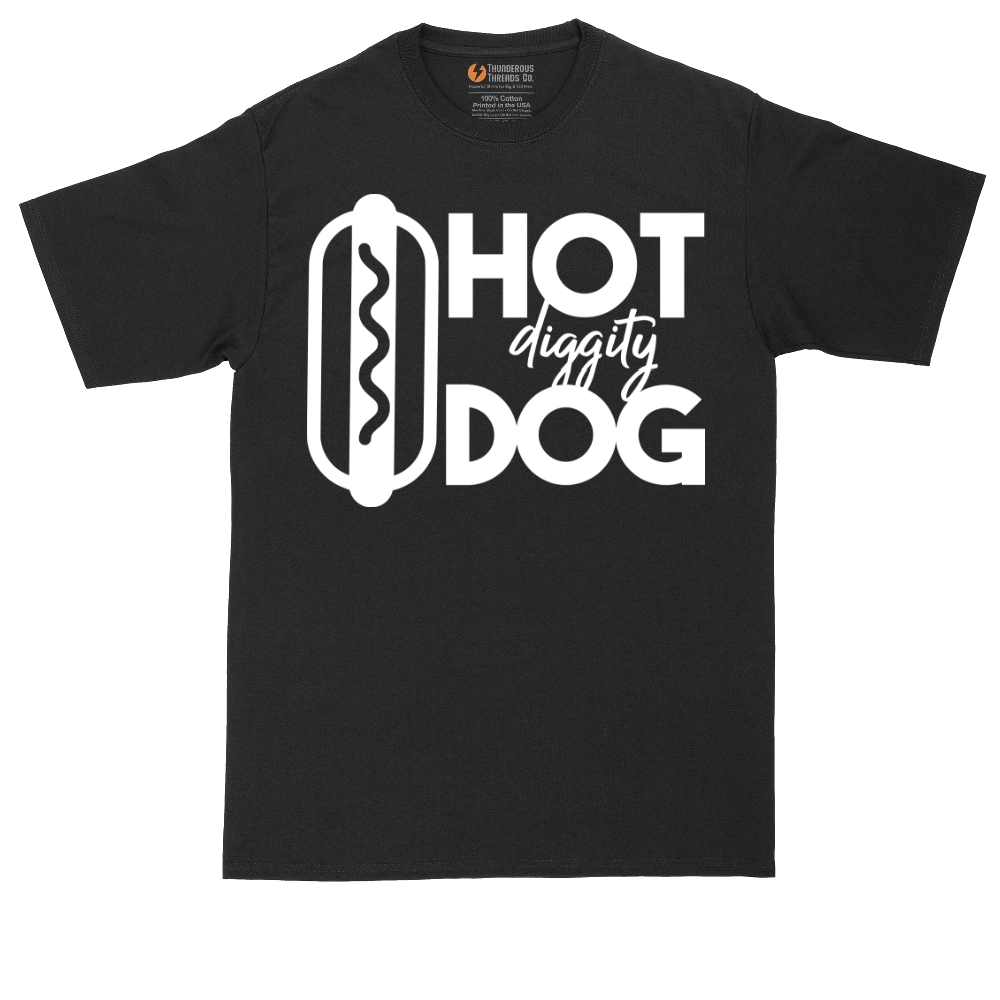 Hot Diggity Dog | Mens Tall T-Shirt
