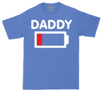 Daddy Low Battery | Mens Tall T-Shirt