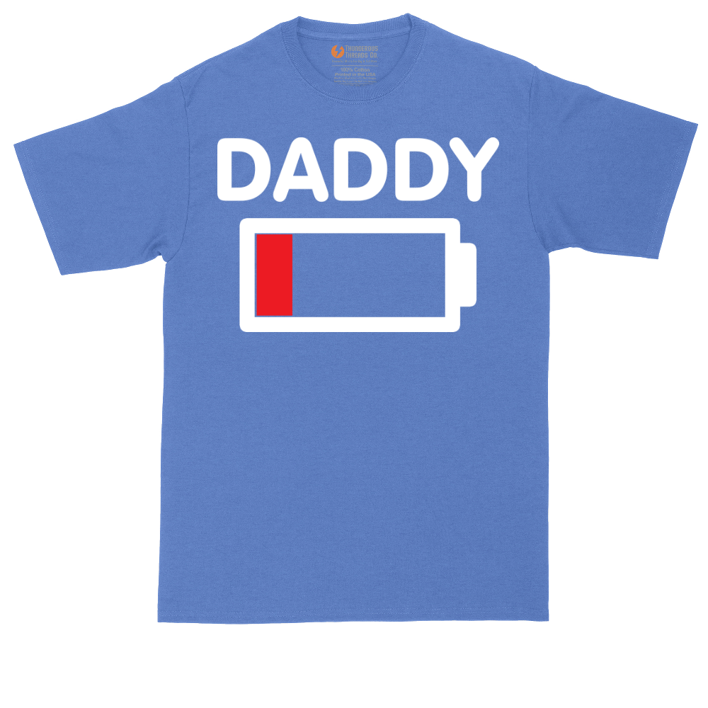 Daddy Low Battery | Mens Tall T-Shirt