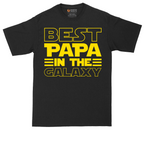 Best Papa in the Galaxy | Mens Tall T-Shirt