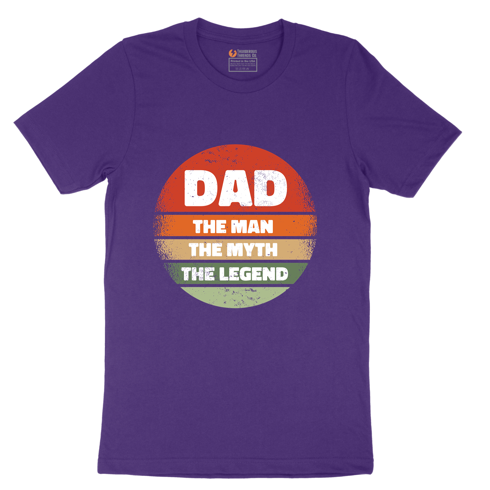 Dad the Man the Myth the Legend Version 2 - Mens T-Shirt - Sizes S - 6XL