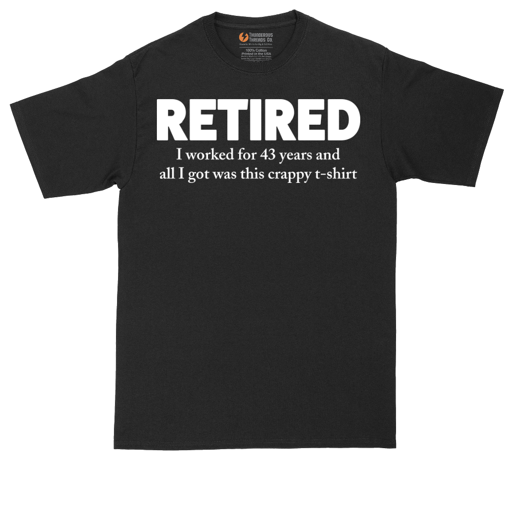 Retired_Crappy | Mens Tall T-Shirt