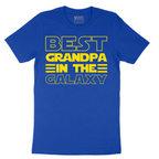 Best Grandpa in the Galaxy - Mens T-Shirt - Sizes S - 6XL