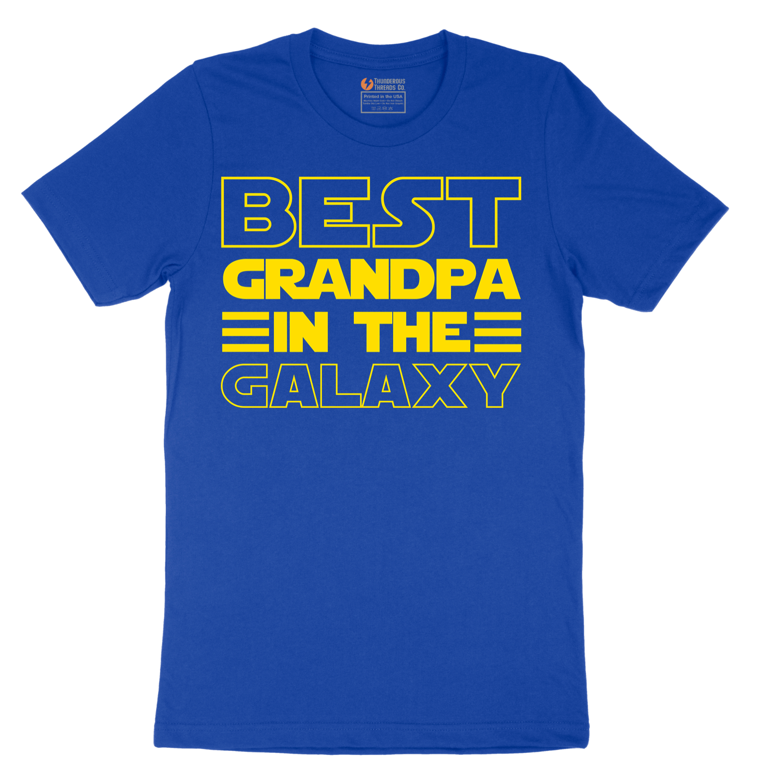 Best Grandpa in the Galaxy - Mens T-Shirt - Sizes S - 6XL