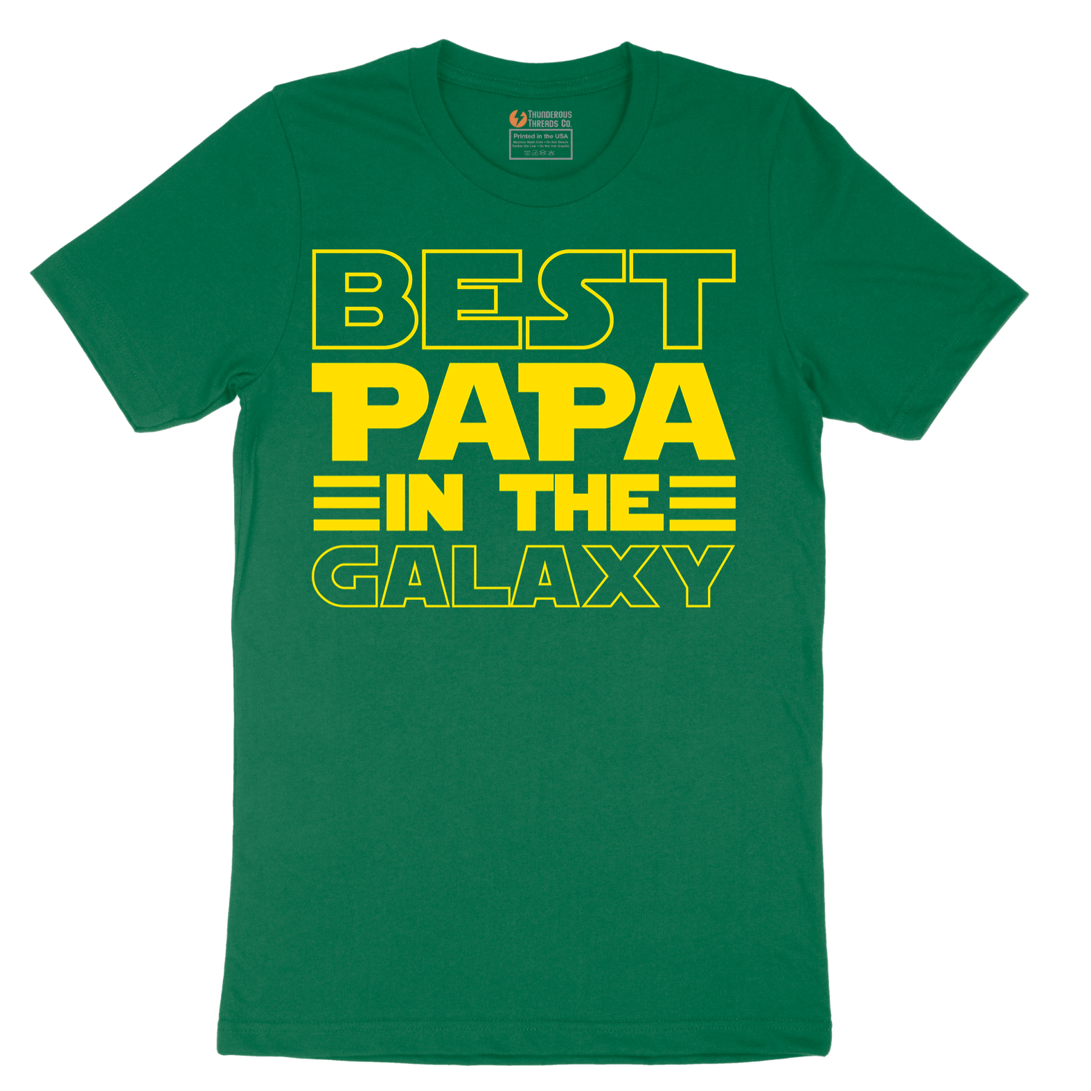 Best Papa in the Galaxy - Mens T-Shirt - Sizes S - 6XL