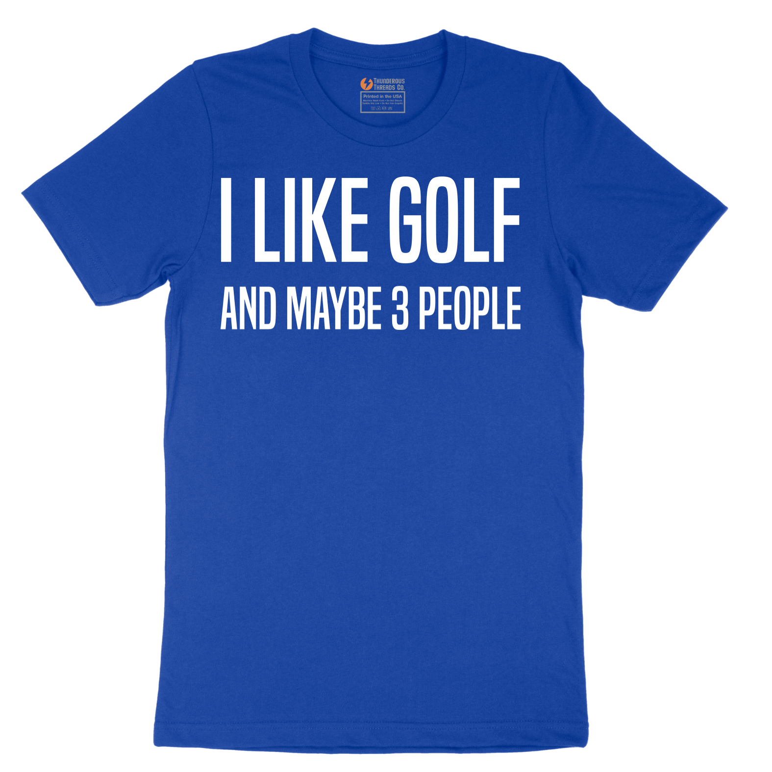 I Like Golf and Maybe 3 People - Mens T-Shirt - Sizes S - 6XL