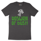 Roswell or Bust - Mens T-Shirt - Sizes S - 6XL