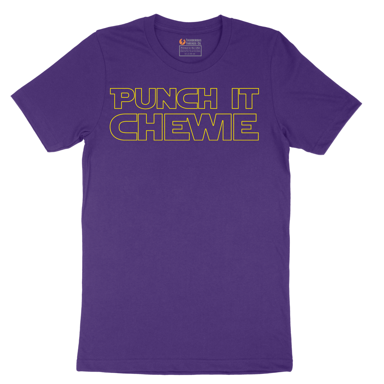Punch It Chewie - Mens T-Shirt - Sizes S - 6XL