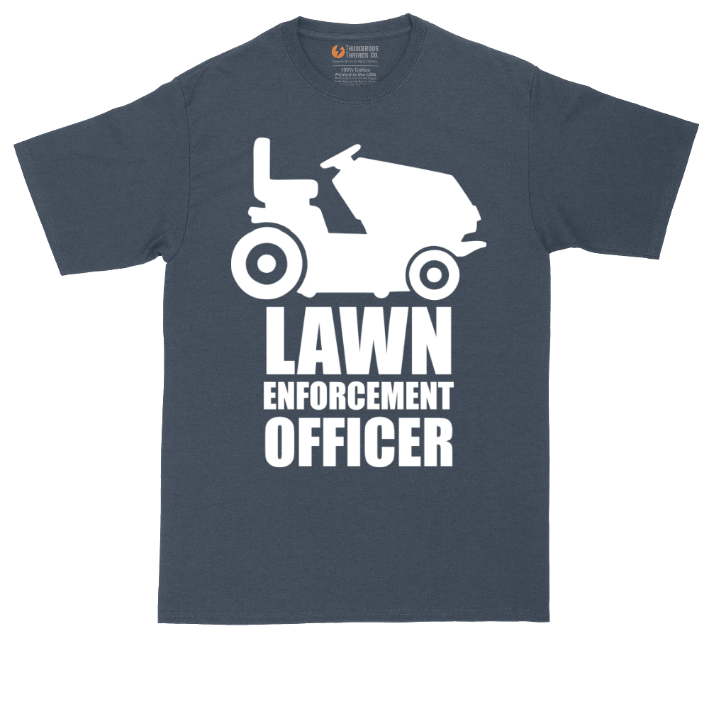Lawn Enforcement Officer No Badge Version | Mens Tall T-Shirt