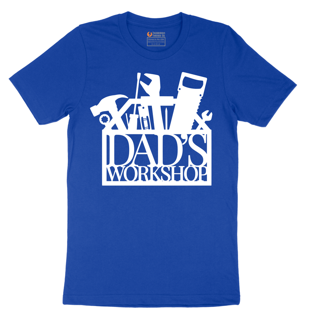 Dads Workshop - Mens T-Shirt - Sizes S - 6XL