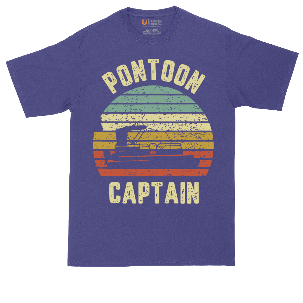 Pontoon Captain | Mens Tall T-Shirt