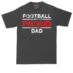 Proud Football Dad | Mens Tall T-Shirt
