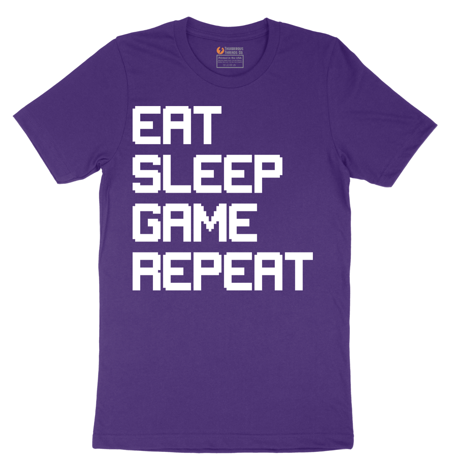 Eat Sleep Game Repeat - Mens T-Shirt - Sizes S - 6XL