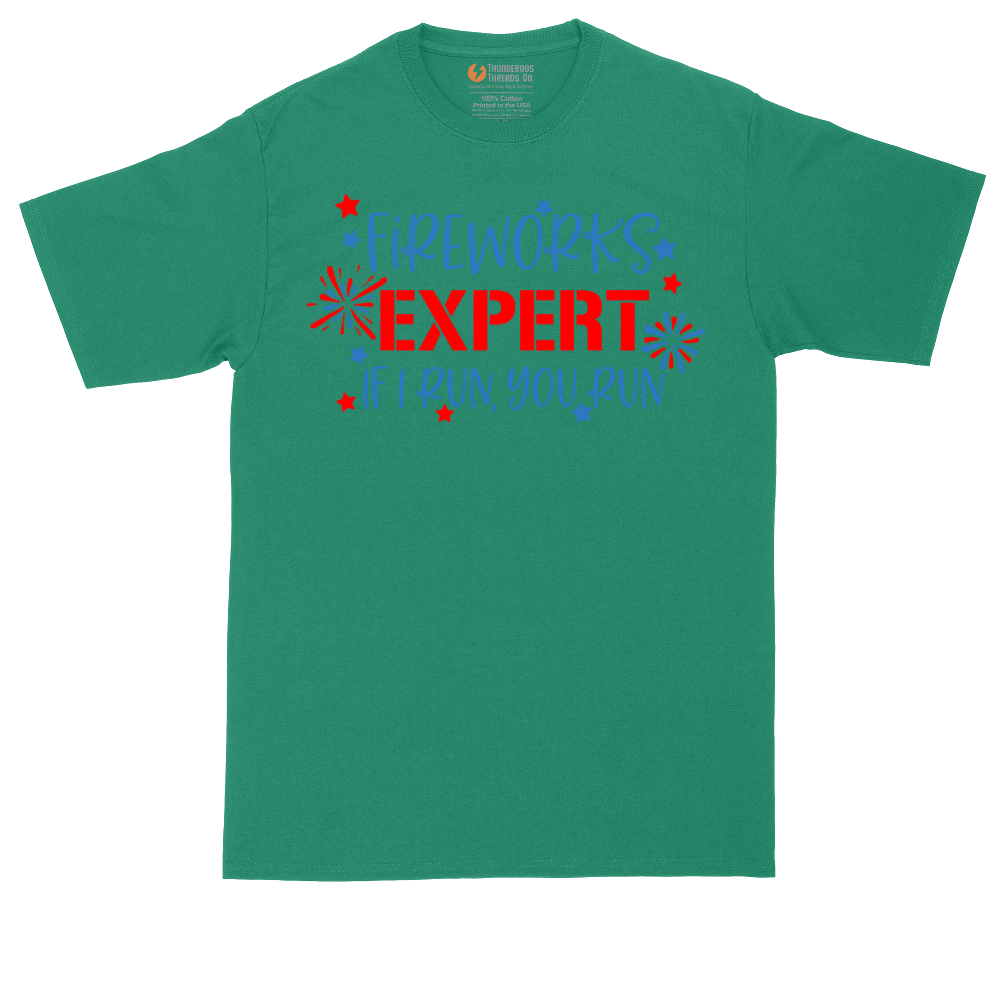 Fireworks Expert | Mens Tall T-Shirt