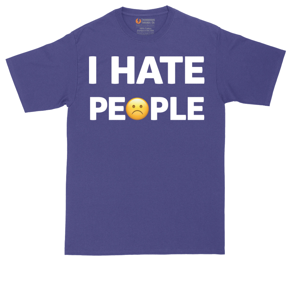 I Hate People | Mens Tall T-Shirt