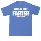Worlds Best Farter I Mean Father | Mens Tall T-Shirt