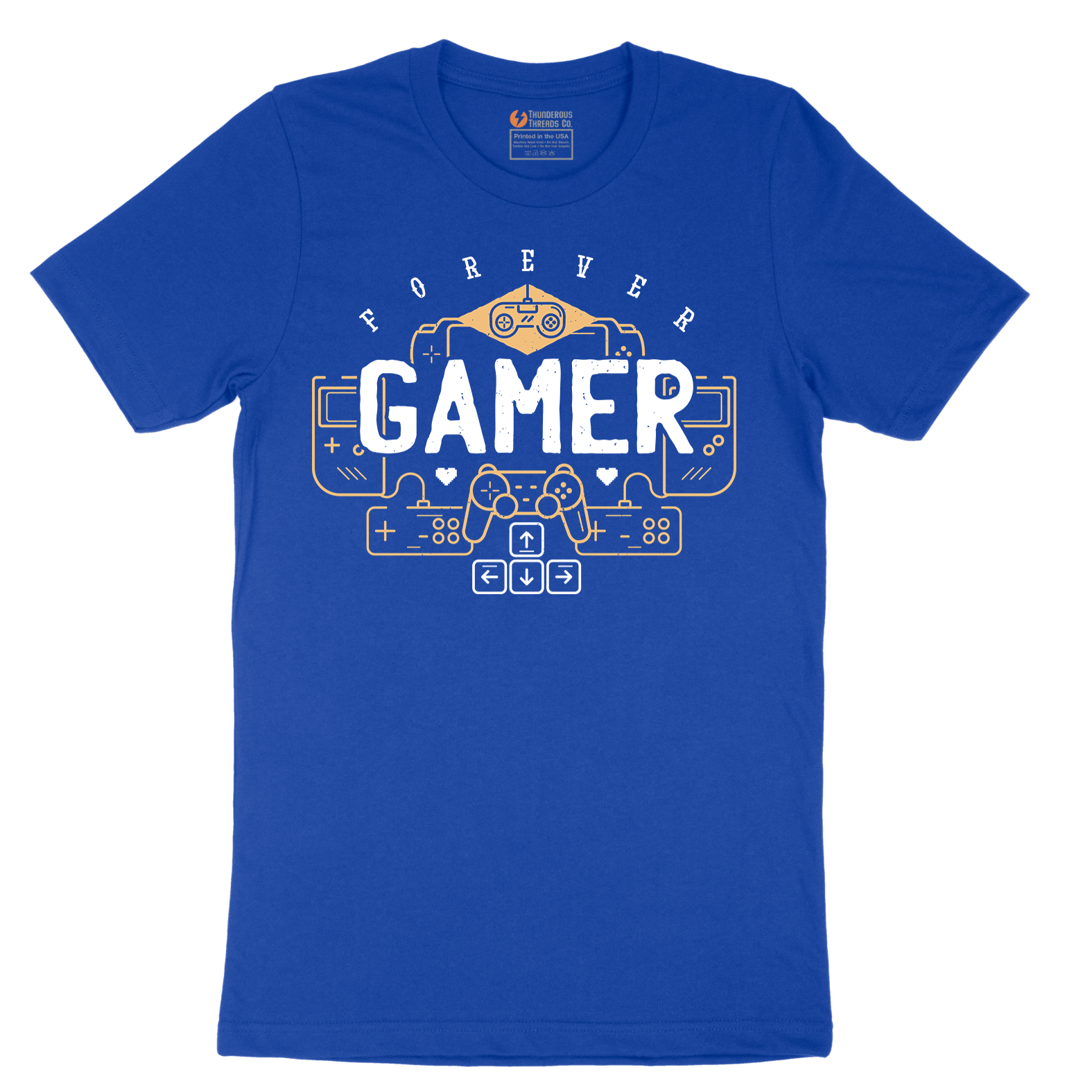 Forever Gamer - Mens T-Shirt - Sizes S - 6XL
