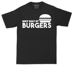 Body Built by Burgers | Mens Tall T-Shirt