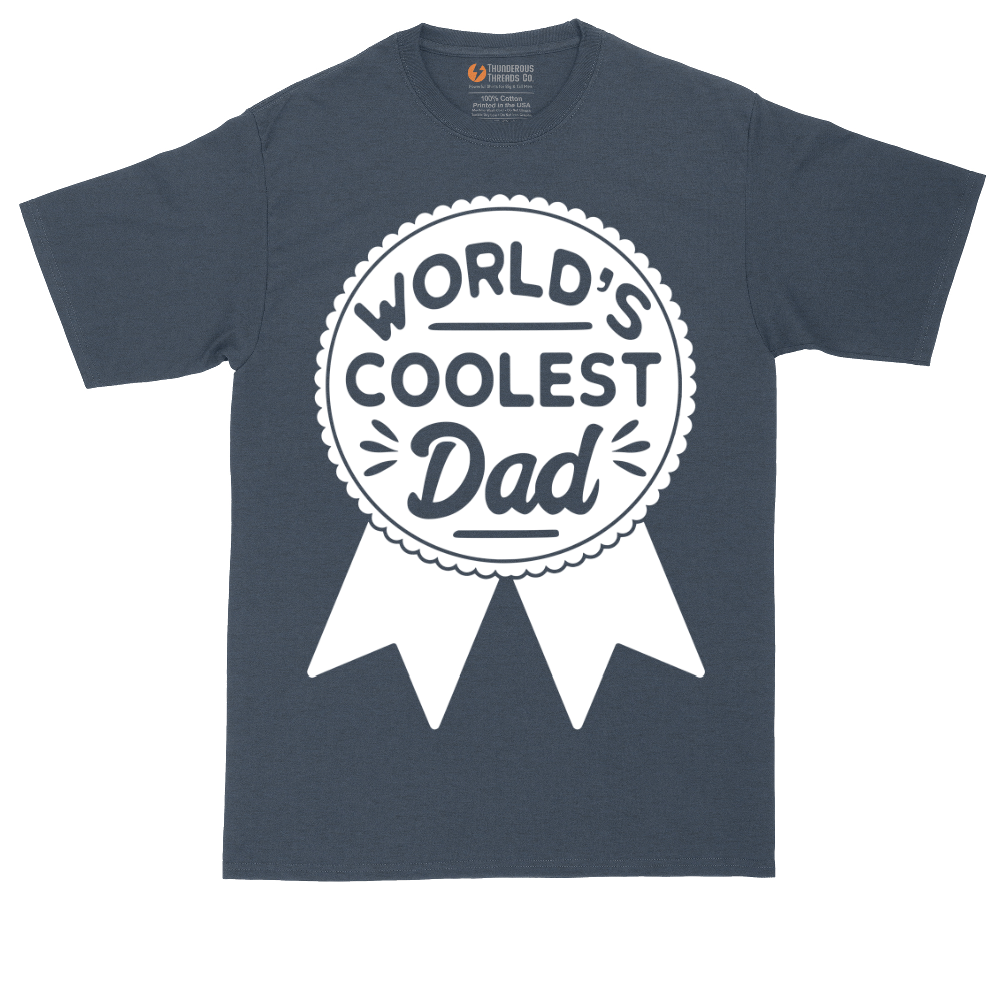 Worlds Coolest Dad | Mens Tall T-Shirt