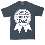 Worlds Coolest Dad | Mens Tall T-Shirt