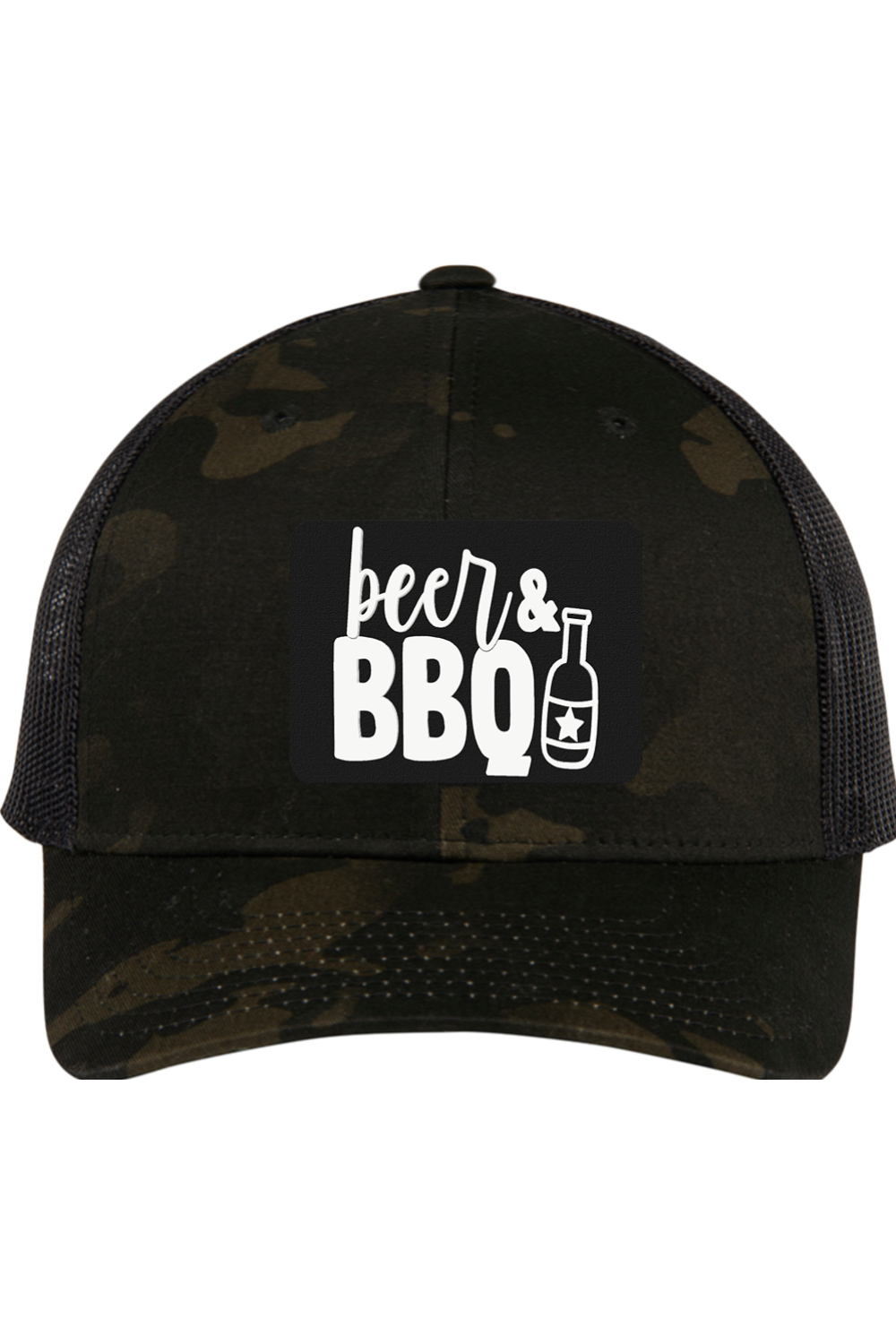 Beer & BBQ - 3D Patch Trucker Hat