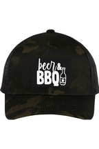 Beer & BBQ - 3D Patch Trucker Hat