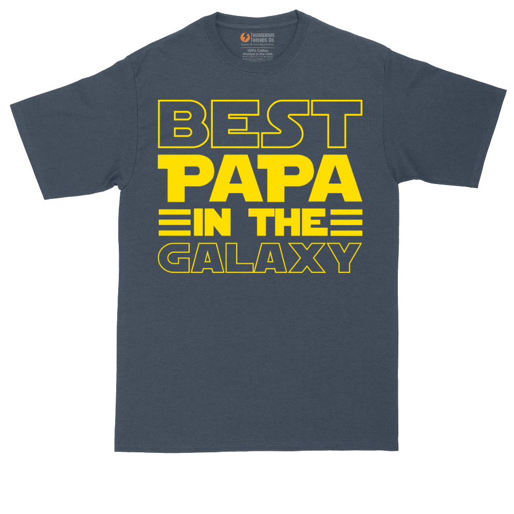 Best Papa in the Galaxy | Mens Tall T-Shirt