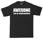 Awesome Like My Grand Daughter | Mens Tall T-Shirt