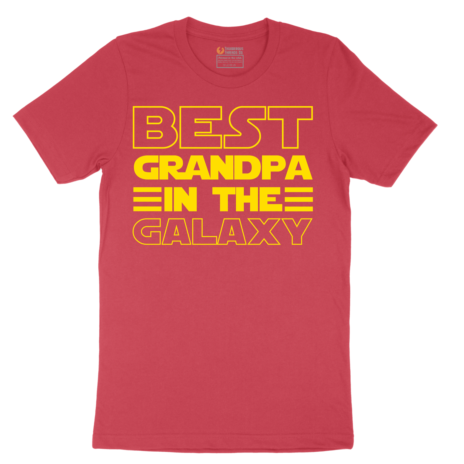 Best Grandpa in the Galaxy - Mens T-Shirt - Sizes S - 6XL