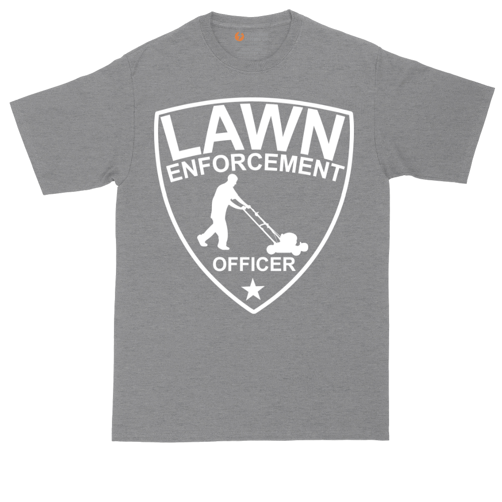 Lawn Enforcement Officer_Push Mower Version | Mens Tall T-Shirt